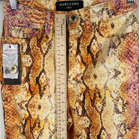 NWT MARCIANO by GUESS Super High Stiletto 99 SONORA SKIN Pants 2YGA078844Z Sz 26 - Picture 8 of 16